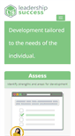 Mobile Screenshot of leadershipsuccess.edu.au