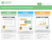 Tablet Screenshot of leadershipsuccess.edu.au